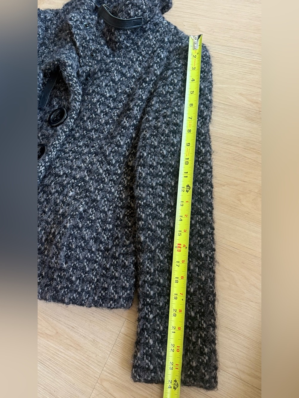 MaxMara Snap-Button Wool Jacket - Picture 14 of 15